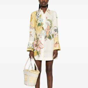 ALEMAIS Oleander mini dress